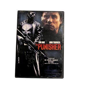 The Punisher 2004 DVD Action Thriller Tom Jane John Travolta Marvel  Pre-Owned